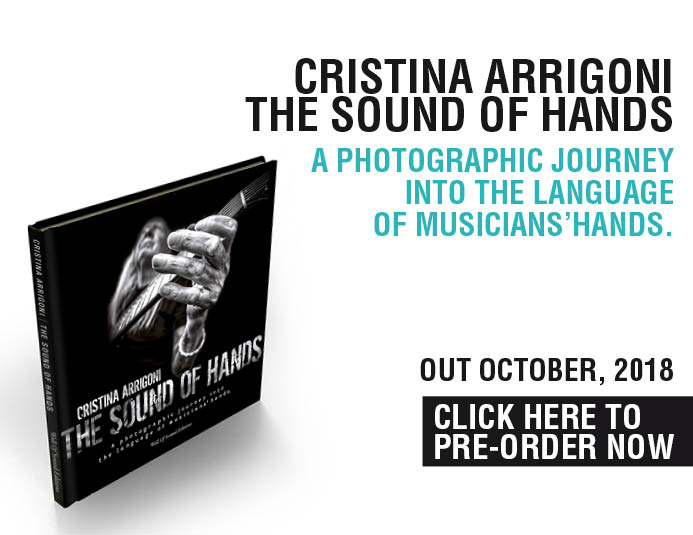 “CRISTINA ARRIGONI. THE SOUND OF HANDS”<br/>Publication date: October 1, 2018